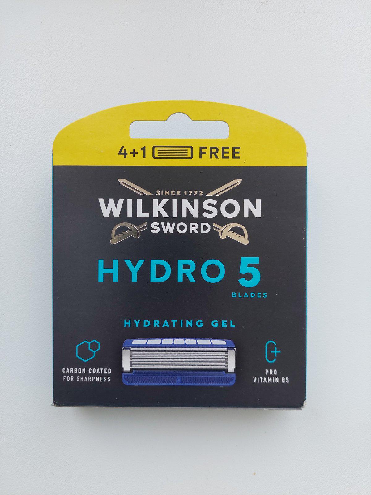 Змінні касети для гоління Wilkinson Sword Hydro 5 Hydrating Gel Pro Vitamin B5 5 касет (17907564) - фото 3