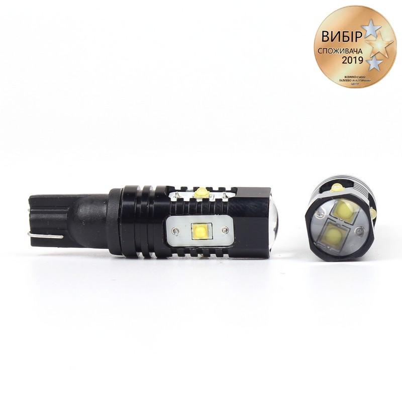 Лампи світлодіодні Carlamp W5W Canbus 8G-Series 6000K 900 Lm (8G-T10-30W) - фото 2