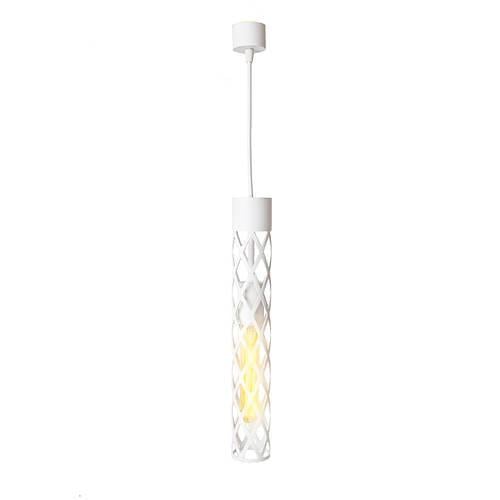 Подвесной светильник MSK Electric Flow NL-6041 в стиле лофт E27 40 Вт IP 20 Белый (1930997855)
