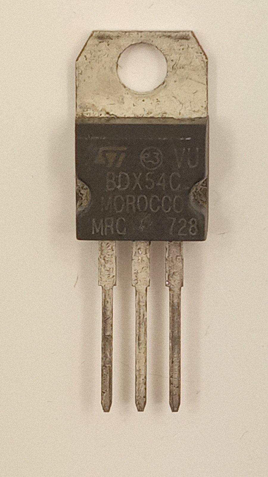 Транзистор BDX54C pnp Darlington 100V/8A TO-220 (06103)