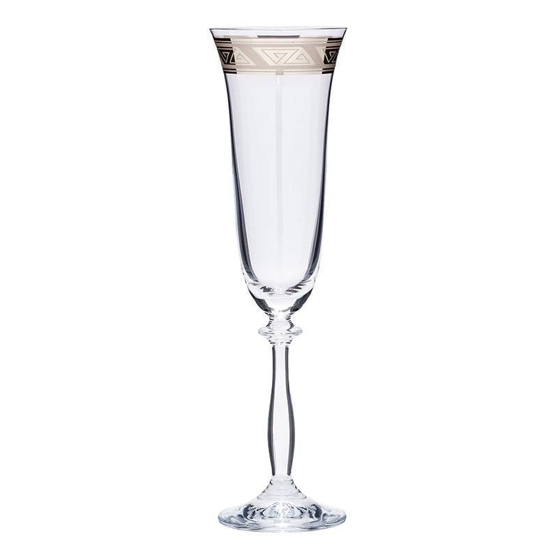 Набор бокалов для шампанского Bohemia Angela 40600/378805/190 190 мл 6 шт.