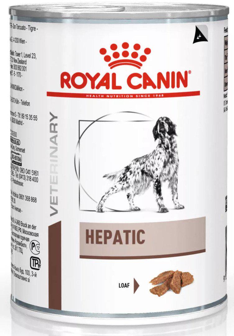 Корм вологий для собак Royal Canin Hepatic Dog Cans 420 г (9003579309469)