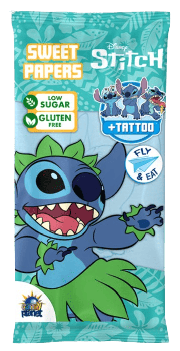 Конфеты с татуировкой Lilo & Stitch Eating Paper & Tattoo 8 г (2728894129)