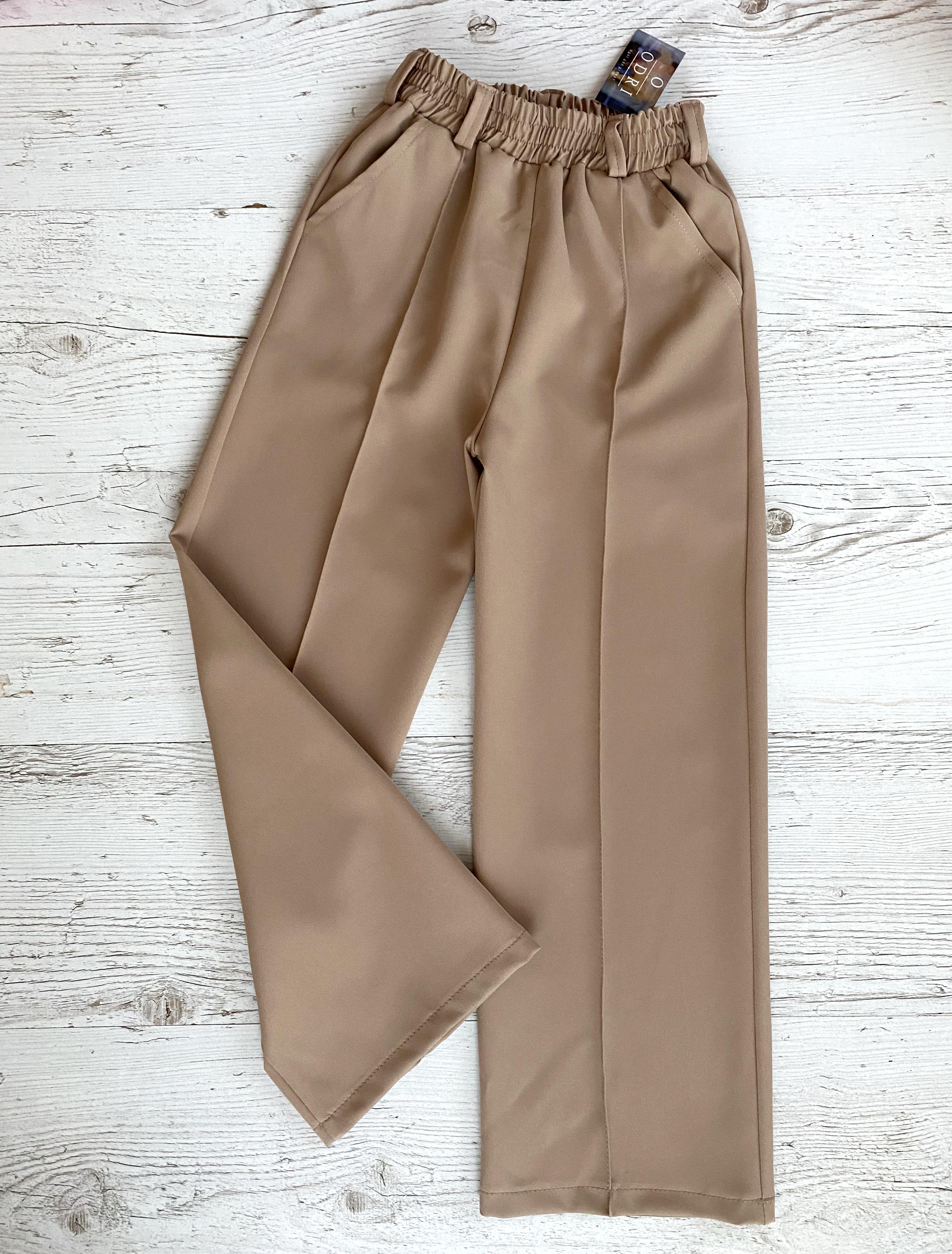 Шатаны детские для девочки 128 см ODRI Темно-бежевый (00109)