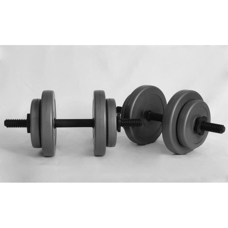 Гантели 2х8 кг Grey (2230353808) - фото 1