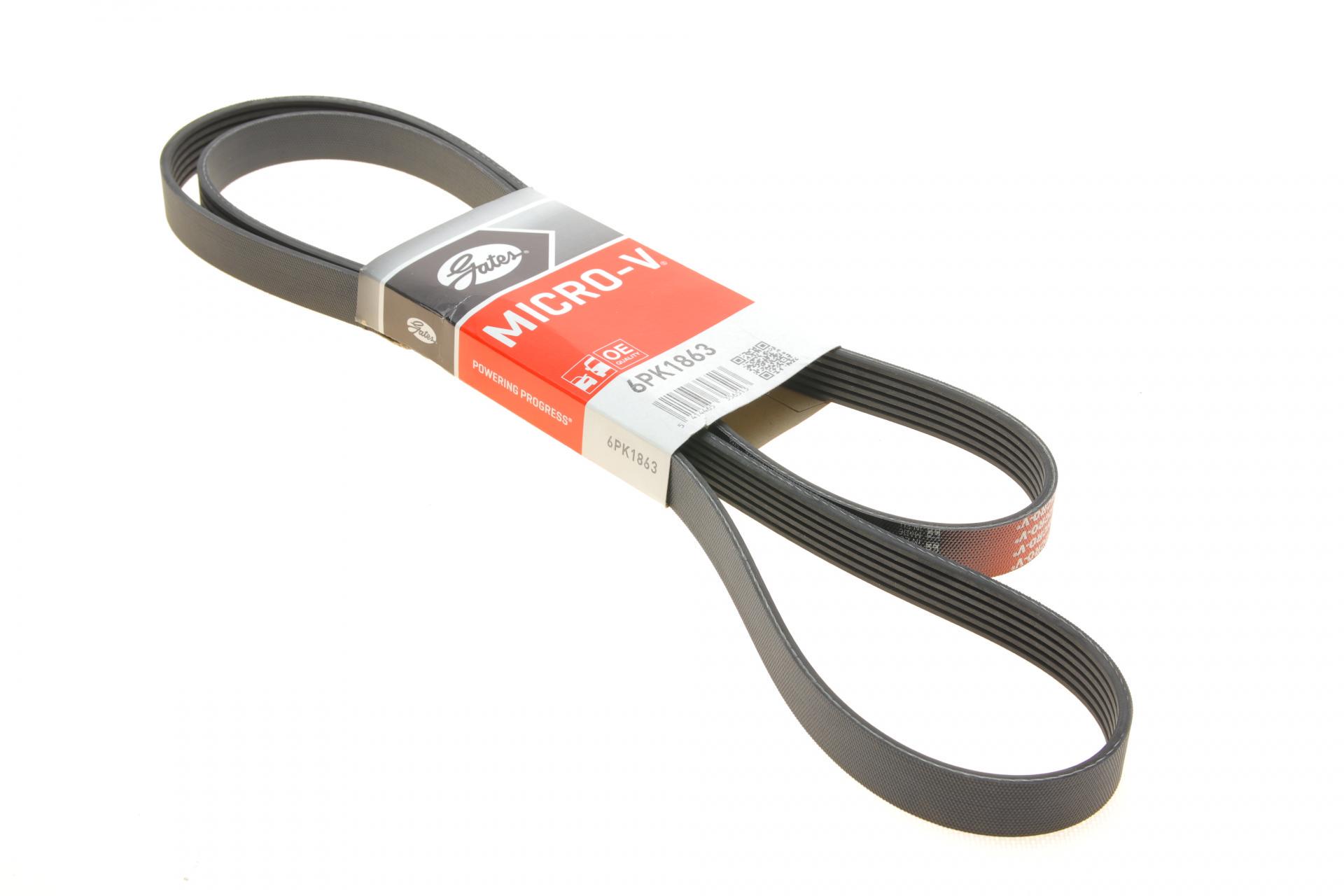 Ремінь генератора GATES MB C-class W202 2.0 95-01 (6PK1863)