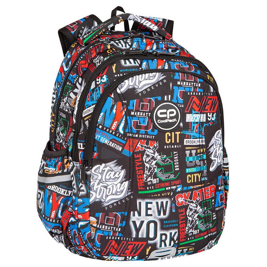 Шкільний рюкзак ультралегкий Coolpack Joy S BIG CITY 21 л 39х28х17 см