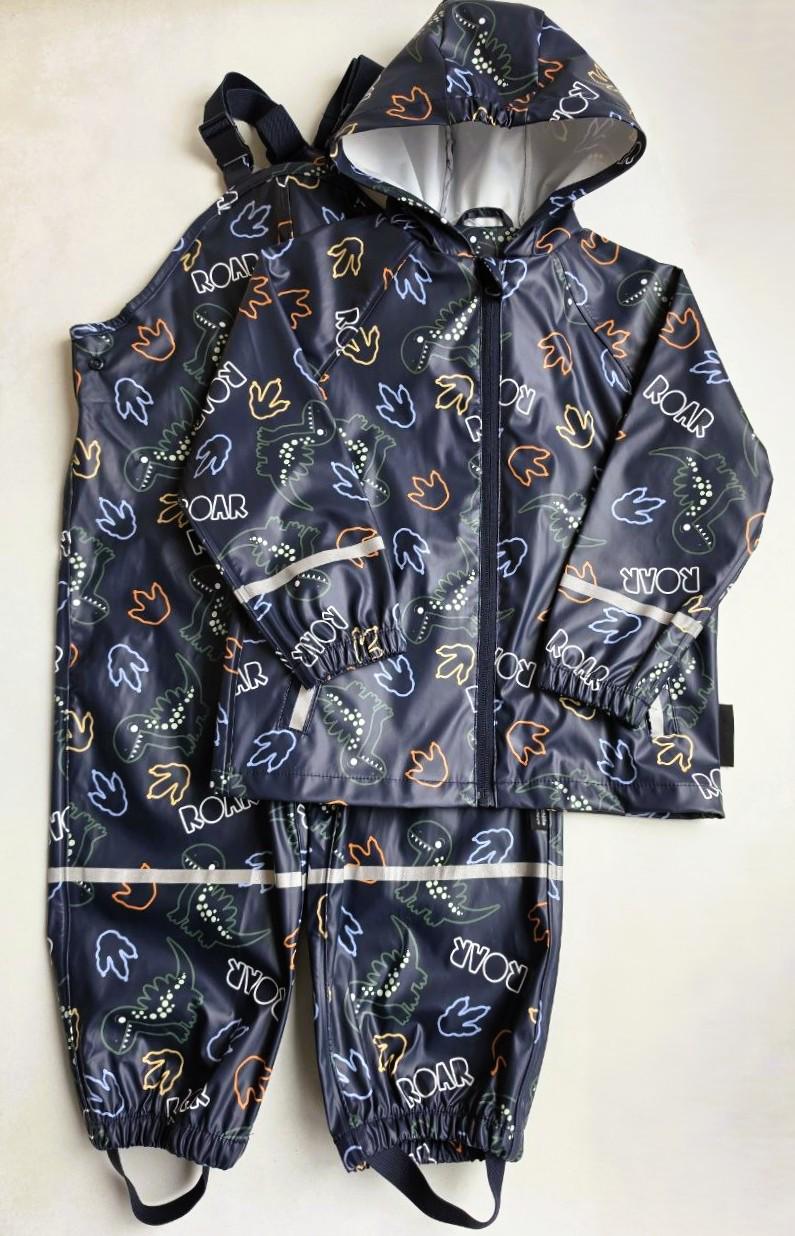 Дождевик-комбинезон детский Lupilu без утепления грязеотталкивающий 98-104 см (627347/879634)