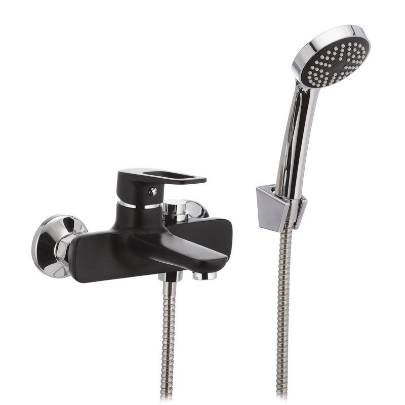 Смеситель для ванны Mixxus Nevada 009 Button Black (MX0018) Смеситель для ванны Mixxus Nevada 009 Button Black (MX0018)