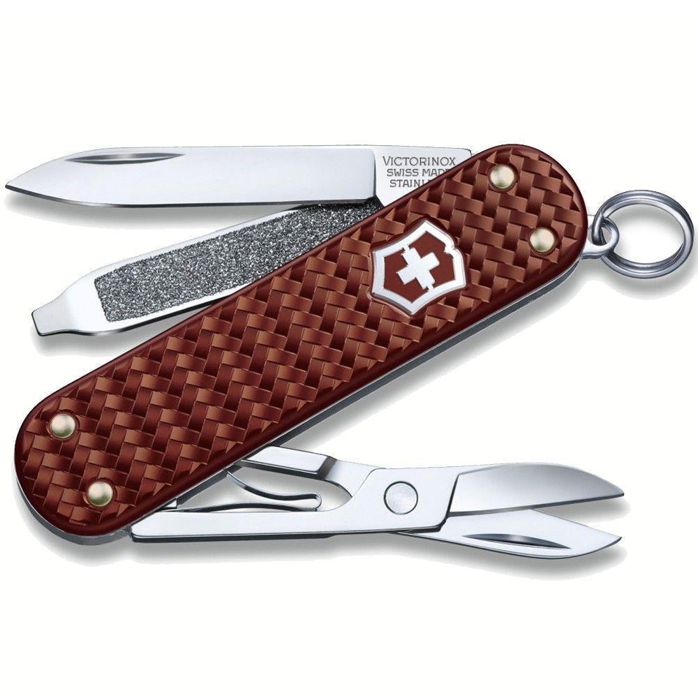Нож складной Victorinox CLASSIC SD Precious Alox Коричневый (0.6221.4011G)
