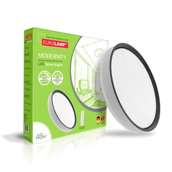 Светильник LED с пультом управления Eurolamp Modernity 48W 3000-6500K White (21804066)