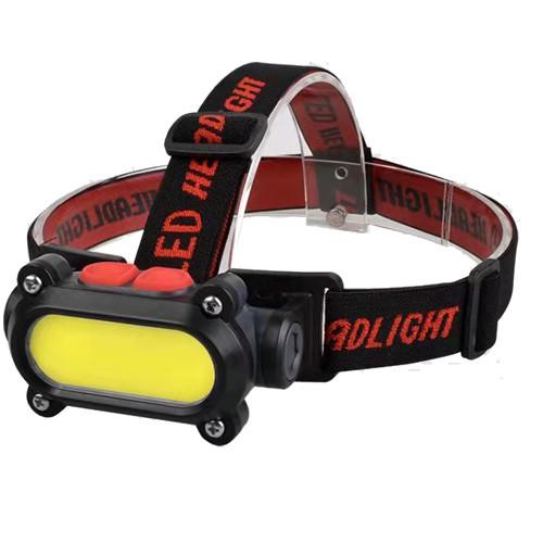 Фонарь налобный BL-209-COB Li-Ion Waterproof ЗУ Type-C White/Red (2290137287)