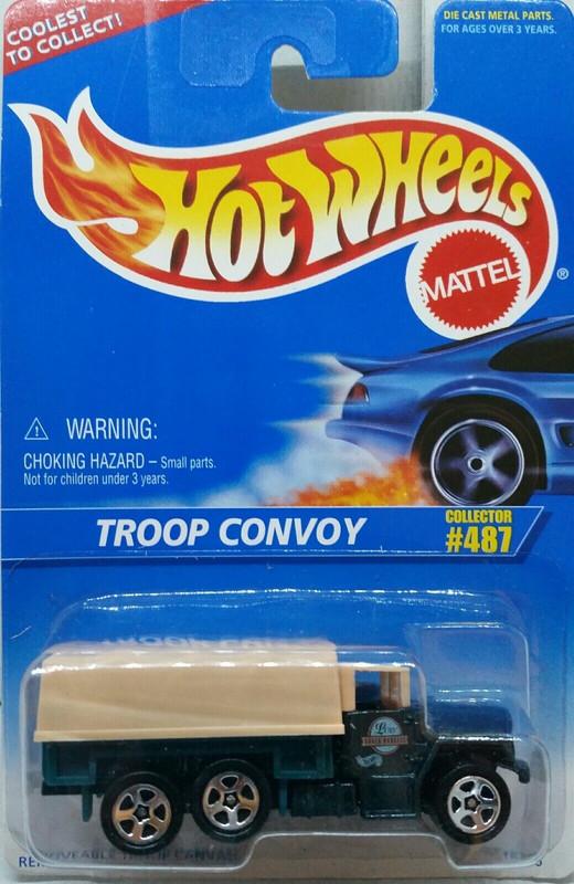 Игрушечная машинка Hot Wheels Troop Convoy AM General 1997 №487 (16296)