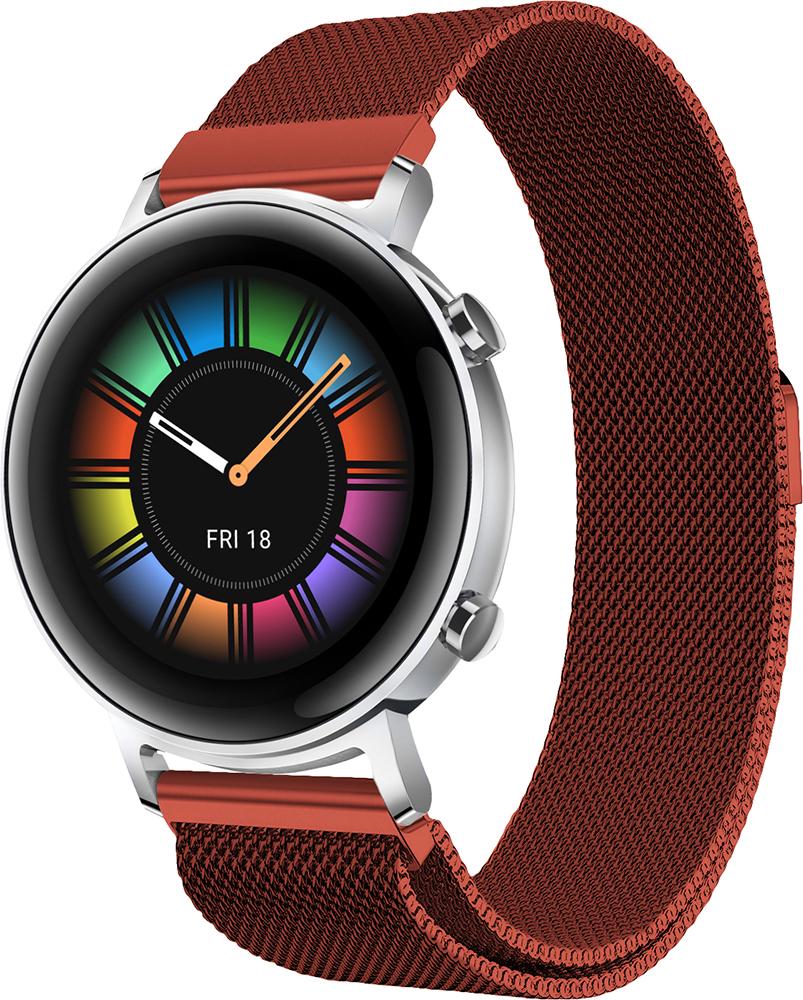 Ремешок Миланская петля Milano Huawei Watch GT 2 42 мм Red (19244)