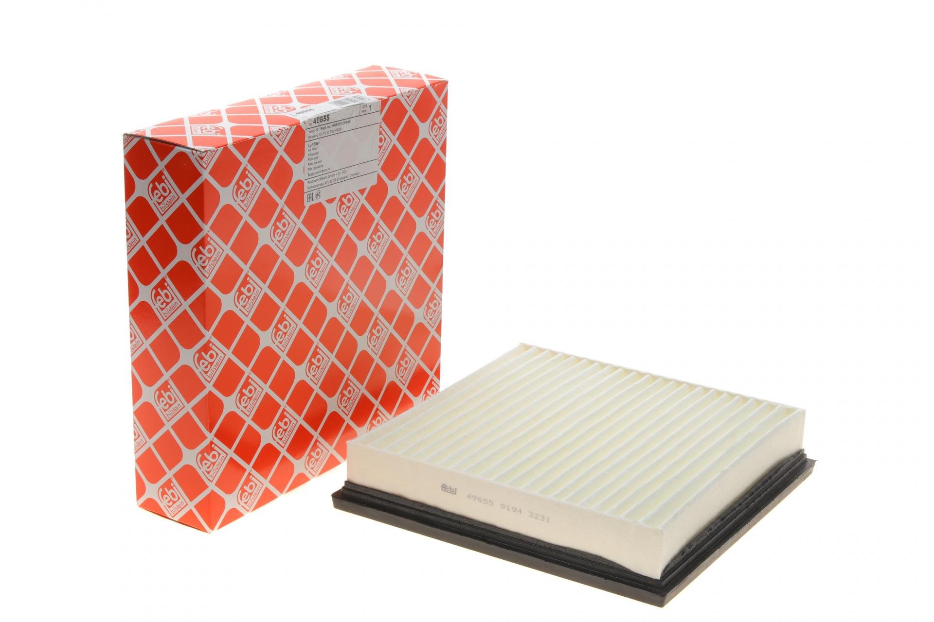 Фильтр воздушный FEBI BILSTEIN для Fiat Freemont 3,6 V6 24V 11-/Dodge Avenger/Journey 3,6 V6 24V 06- (49655)