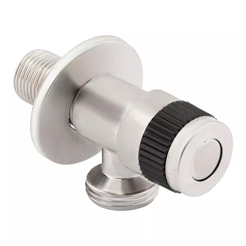 Кран кульовий побутовий Wezer SOL21В-12 SOL21В-12 1/2"x3/4" зв-зв кутовий (155185)