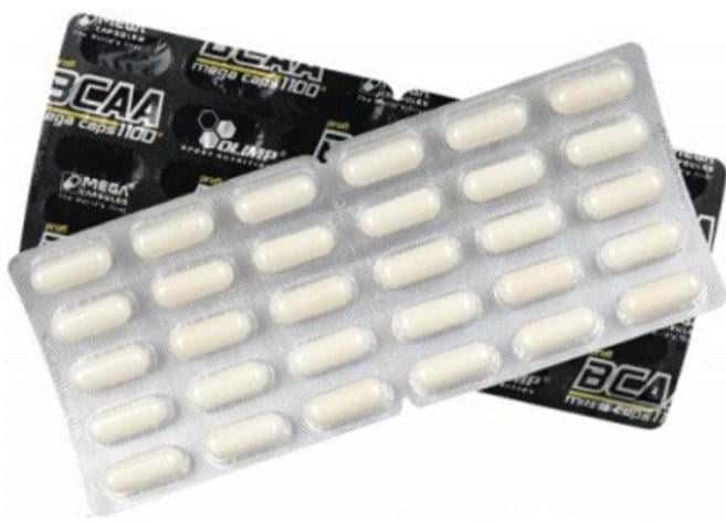 Амінокислоти ВСАА Olimp BCAA Mega Caps 30 капсул