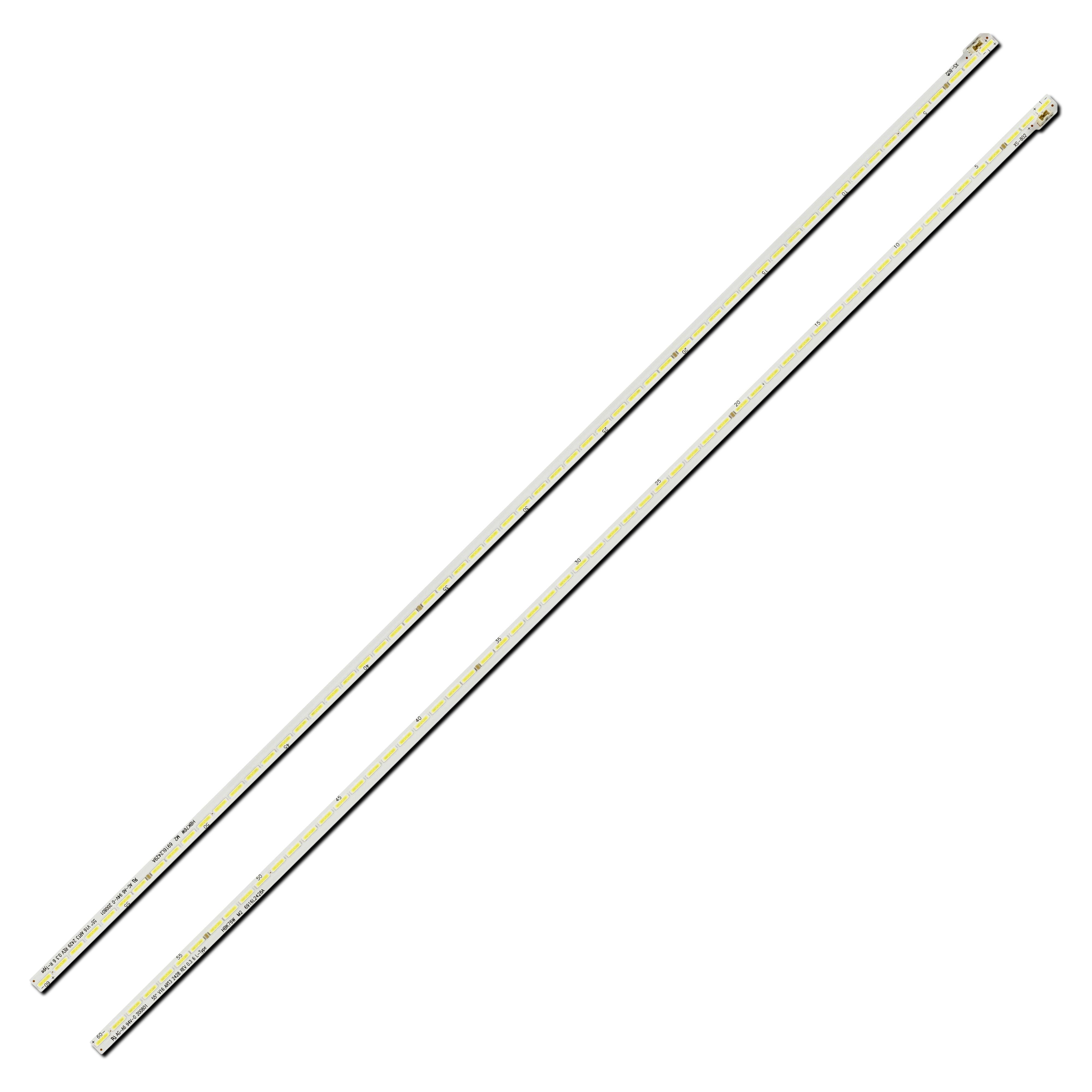 Комплект LED подсветки для TV V16 ART3 2428 REV 0.3 6 L-Type 55" V16 ART3 2429 REV 0.3 6 R-Type 6916L2428A/2429A 55" 2 шт. (ART-15123)