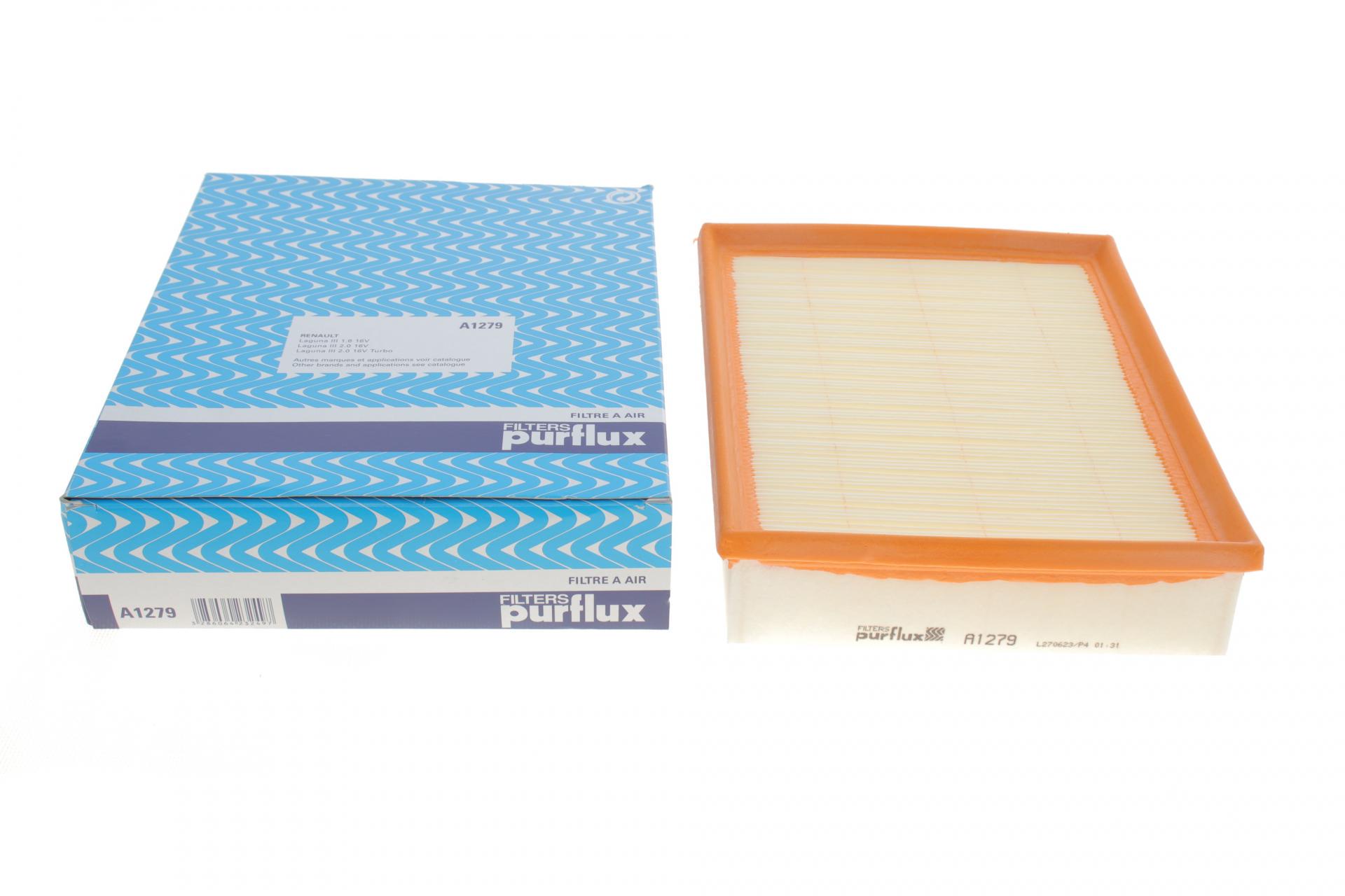 Фильтр воздушный PURFLUX для Renault Laguna III 07- (A1279)