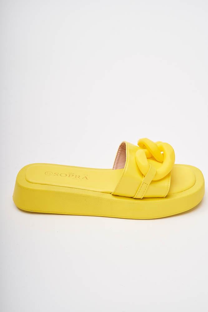 Шлепанцы женские SOPRA р. 37 Желтый (170769)