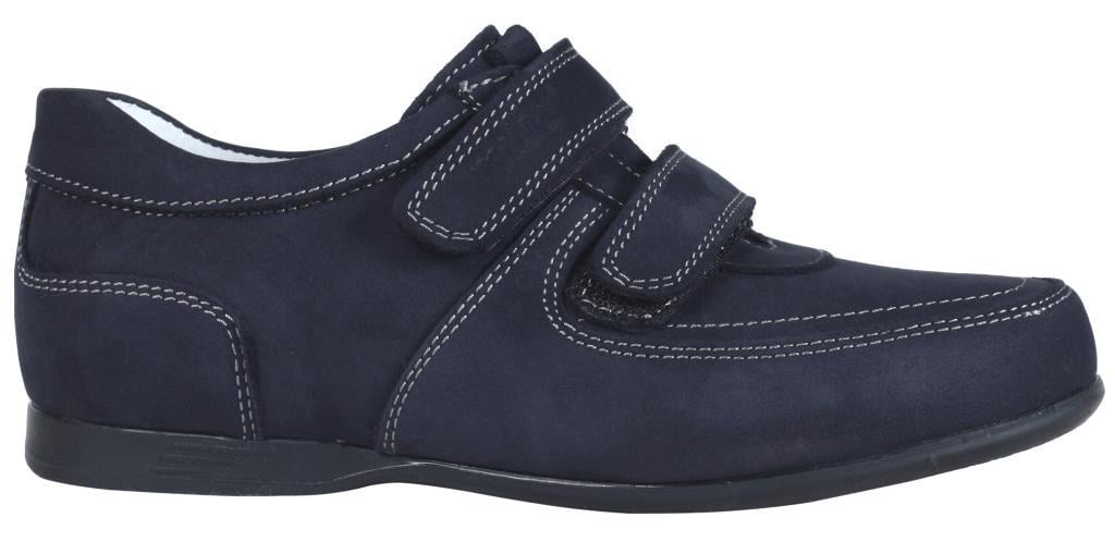 Туфлі закриті Topitop для хлопчиків 5470 нубук р. 40 Синьо-білий