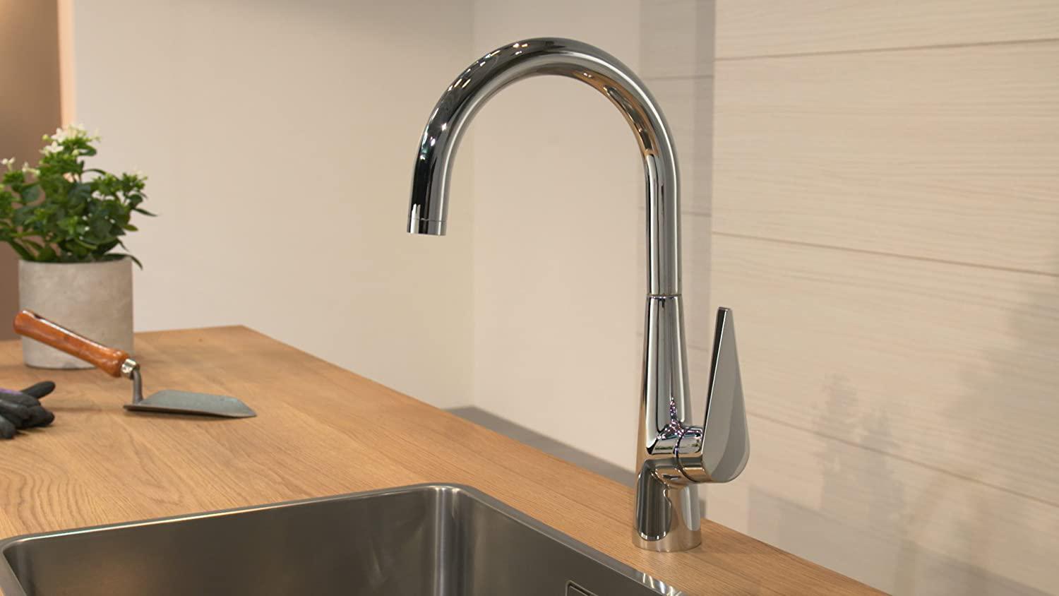 Змішувач для кухні Hansgrohe Talis S 72810000 одноважільний Хром (113345) - фото 3