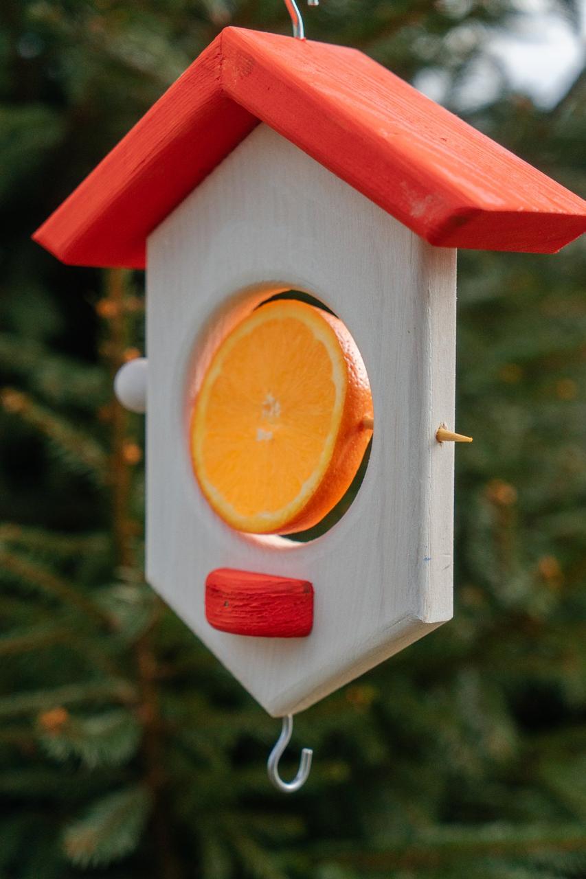 Кормушка для птиц Экзотик из древесины Белый 250х160х70 мм 90 мм Кормушка для птиц Экзотик из древесины Белый 250х160х70 мм 90 мм