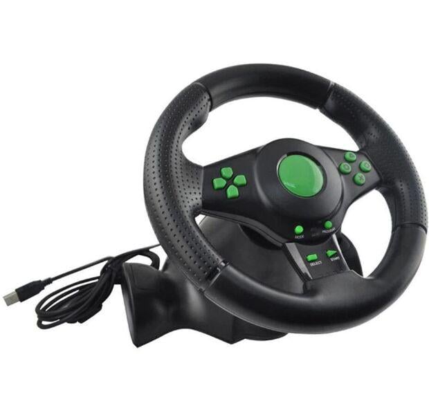 Кермо ігрове Vibration Steering Wheel 3в1 - фото 8