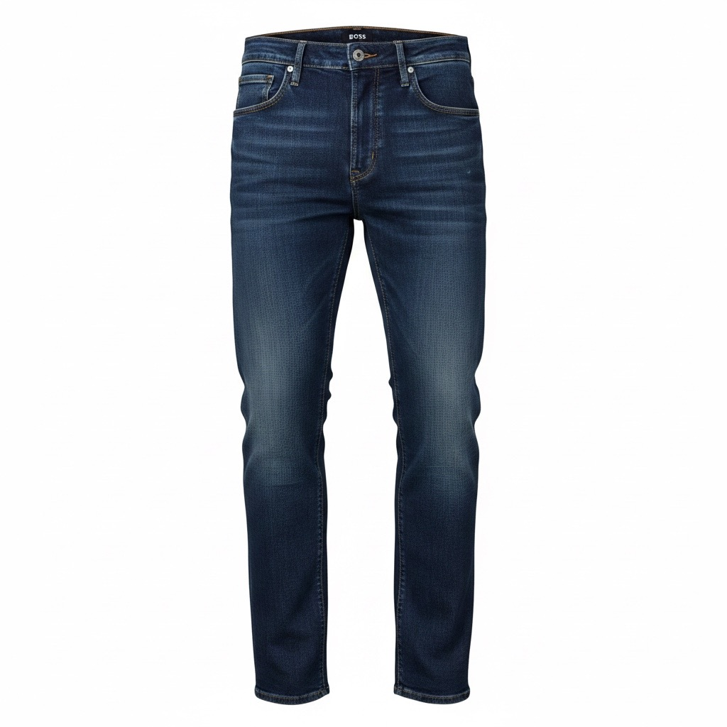 Джинси чоловічі в стилі Hugo Boss р. 30 Темно-синій (HB16004.130)