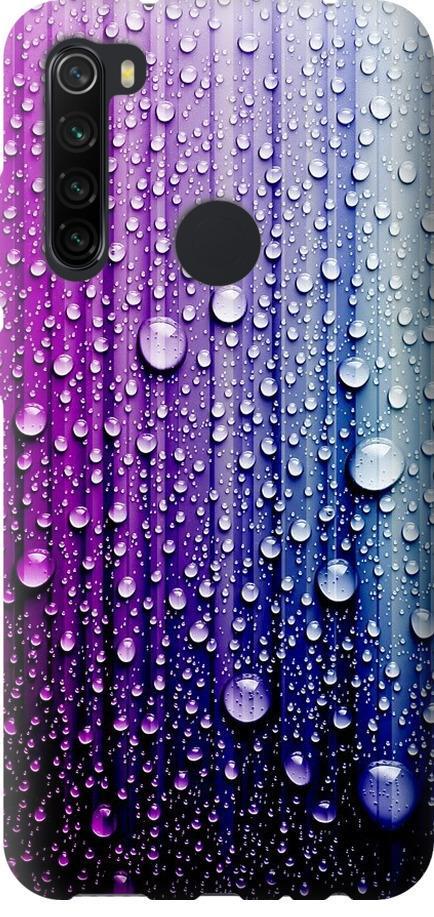 Чехол на Xiaomi Redmi Note 8 Капли воды (3351u-1787-42517)