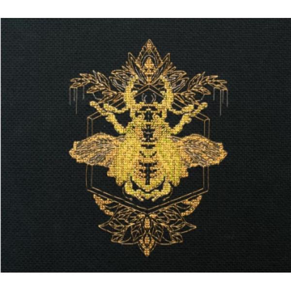 Набор для вышивания крестиком Абрис Арт Золотой жук (AH-068)