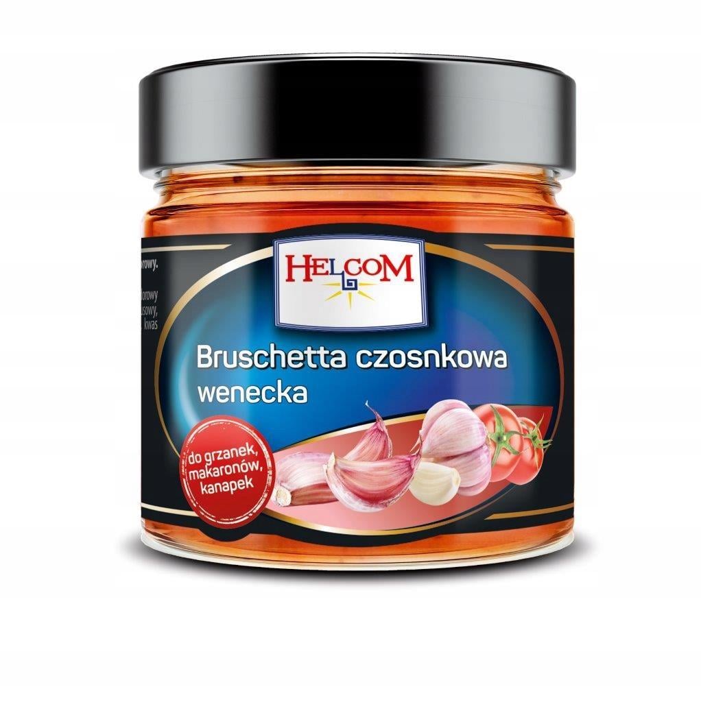 Брускетта Helcom Bruschetta сzosnkowa w stylu weneckim 225 мл