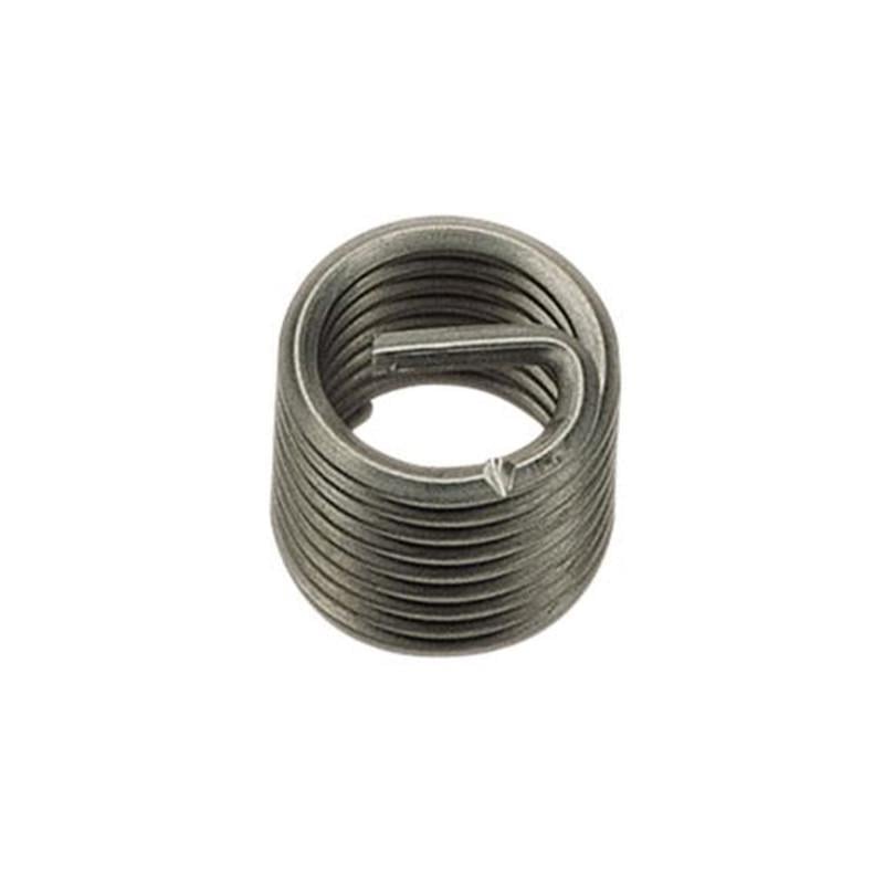 Вставка резьбовая пружинная Volkel DIN8140 M10x1 мелкий шаг 1 мм 1,5D нержавеющая сталь 3 шт. (INRTRTR071010015V0) - фото 2