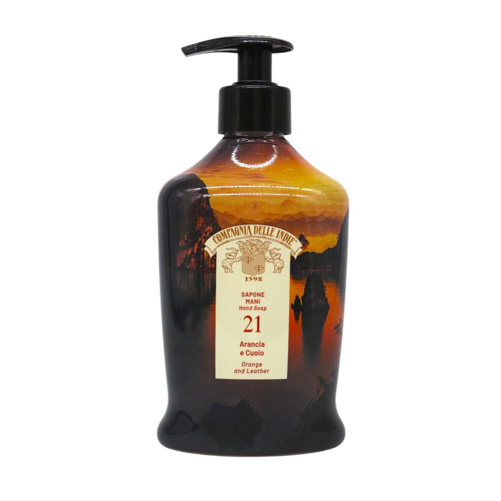 Крем-мыло жидкое Compagnia Delle Indie 21 Arancia e Cuoio 300 мл (НФ-00008342) Крем-мыло жидкое Compagnia Delle Indie 21 Arancia e Cuoio 300 мл (НФ-00008342)