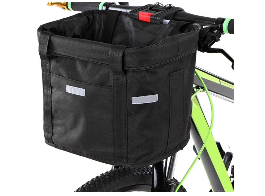 Кошик на велосипед передній знімний з ручками для перенесення 34х24 см - фото 11