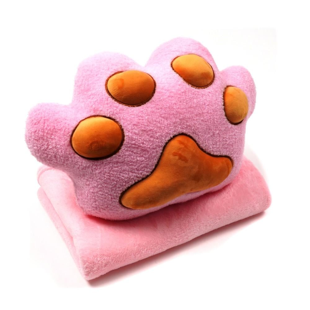 Плед-подушка Котолапка 3в1 Рожевий (2586) Плед-подушка Котолапка 3в1 Рожевий (2586)