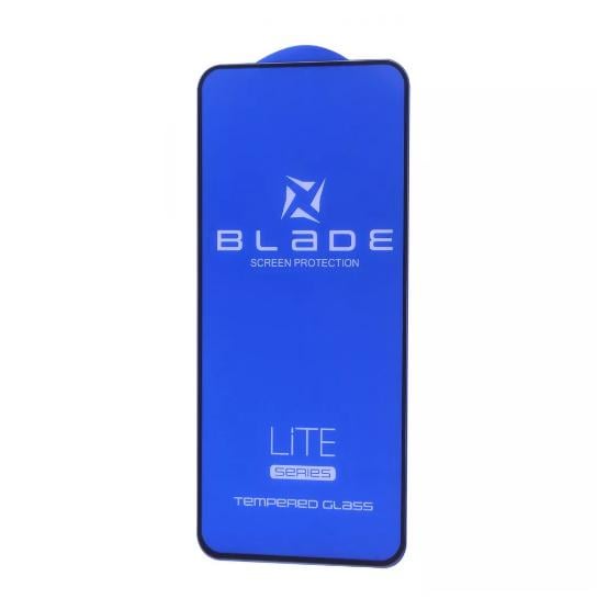 Защитное стекло BLADE LITE Series Full Glue для телефона Xiaomi Redmi Note 11/Note 11S/Note 12S black (556160001) - фото 1