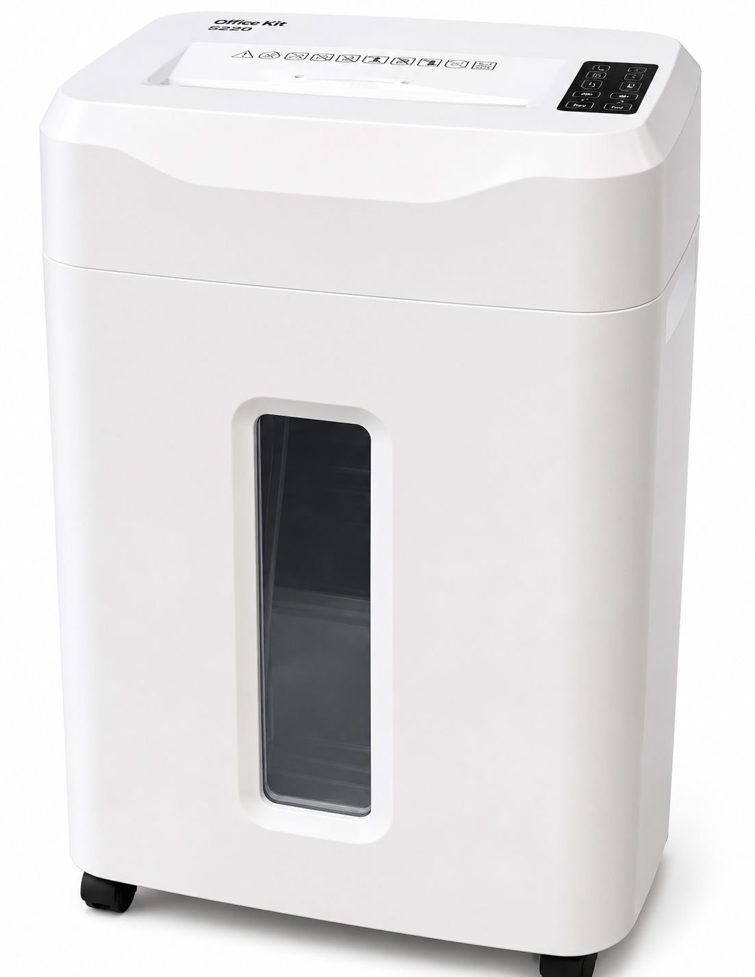 Знищувач документів ShredMark 1535M офісний P-5 з мікрорізкою 1,9×10 мм/кошиком 35 л та тихою роботою 55 дБ (35359504)