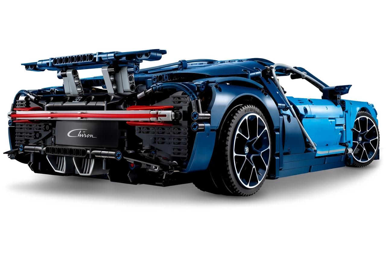 Конструктор Technique Bugatti Chiron 4031 деталь (86001) - фото 6 Конструктор Technique Bugatti Chiron 4031 деталь (86001) - фото 6