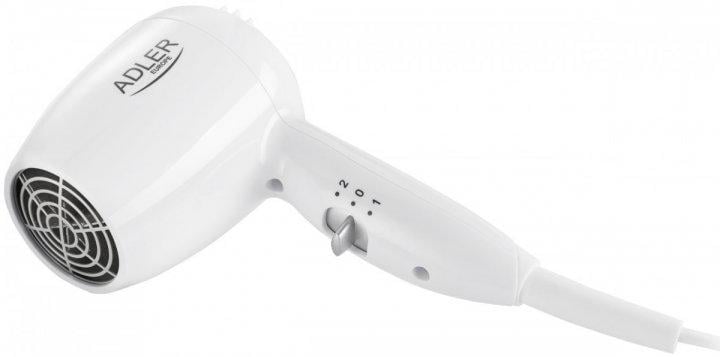 Фен Adler AD 2252 с двумя скоростями Белый