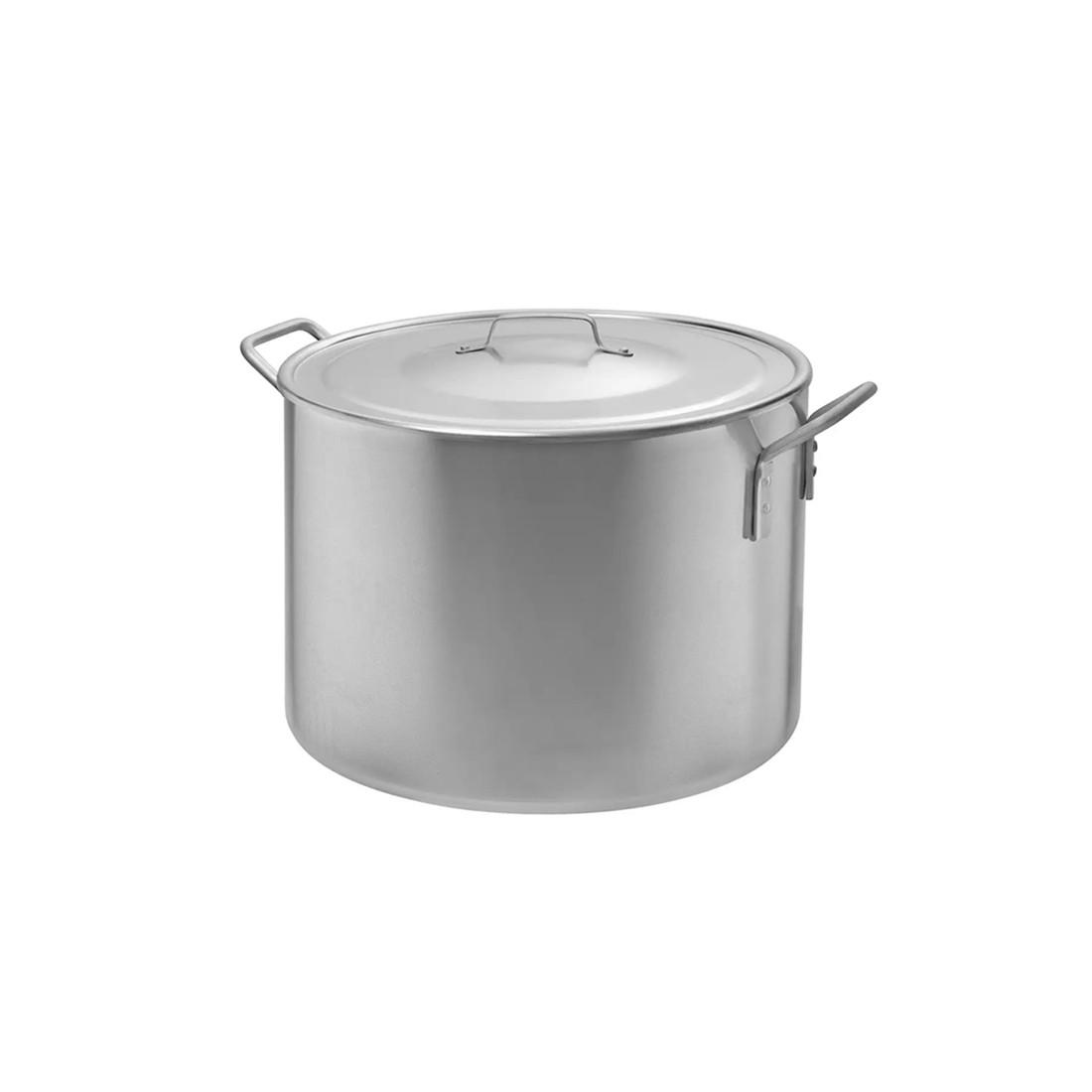 Кастрюля с крышкой Interos алюминиевая 20 л 33 см - фото 2