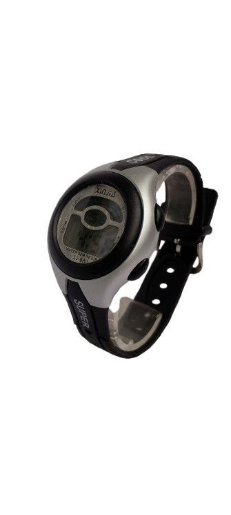 Наручные часы электронные Xinjia 680 с подсветкой Серо-Черный (3816)