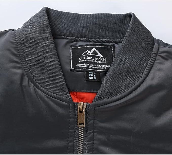 Куртка-бомбер мужская XL Темно-синий (25763634) - фото 6 Куртка-бомбер мужская XL Темно-синий (25763634) - фото 6