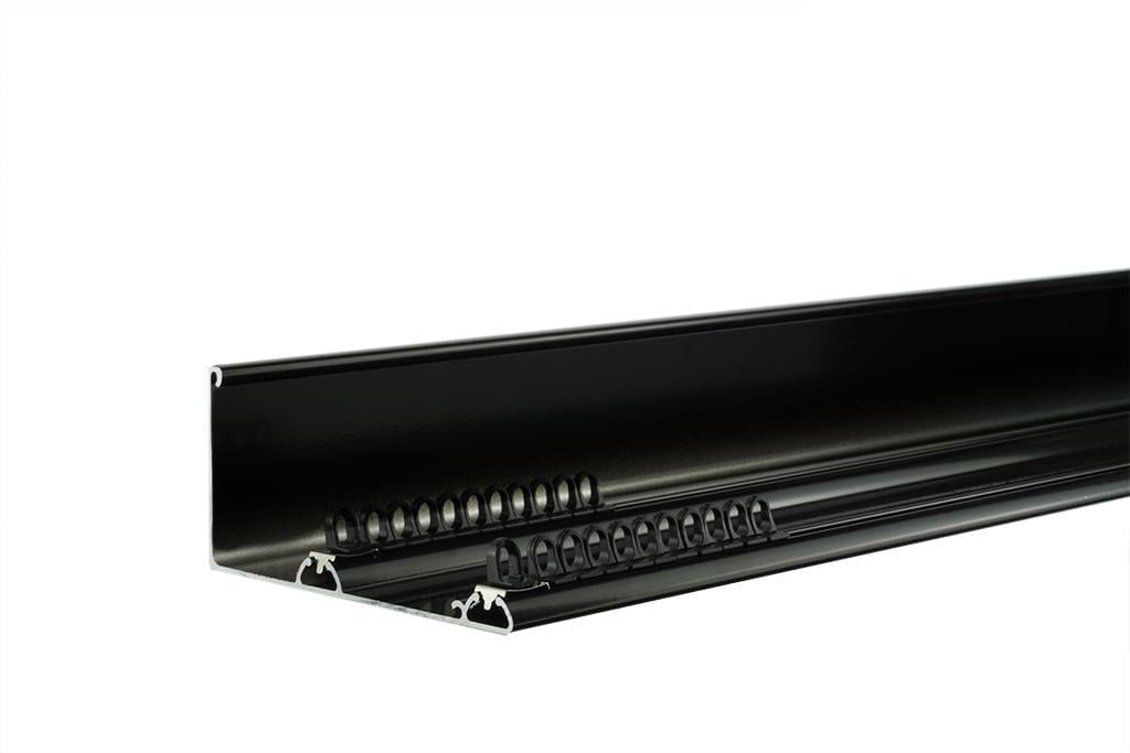 Карниз Arlinia 275 см стопор мет-4 біг Ks55 Чорний - фото 2 Карниз Arlinia 275 см стопор мет-4 біг Ks55 Чорний - фото 2
