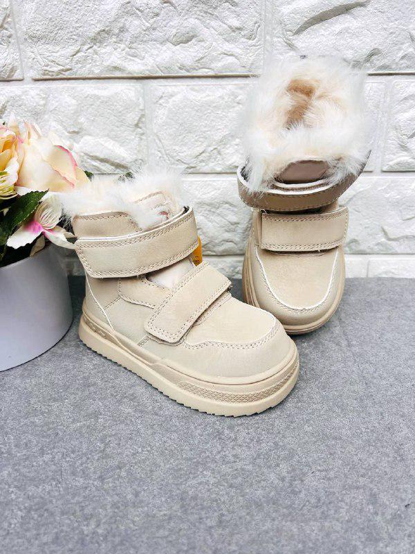 Сапоги для девочки зимние Clibee 1887 р. 28 17,8 см Бежевый (1887-5) Сапоги для девочки зимние Clibee 1887 р. 28 17,8 см Бежевый (1887-5)