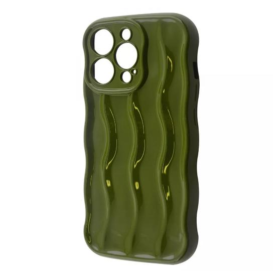 Чехол-накладка для телефона WAVE Lines Case - iPhone 13 Pro army green (471150040)