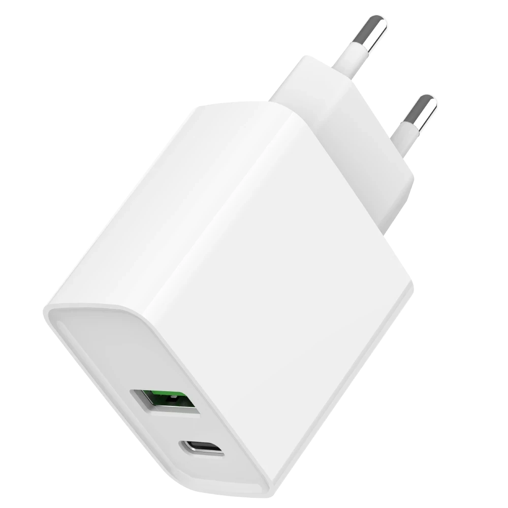 Зарядний пристрій мережевий Gembird TA-UC-PDQC20-01-W 1 USB-A/1 Type-C PD20Вт/QC3.0 18Вт (3024879818) Зарядний пристрій мережевий Gembird TA-UC-PDQC20-01-W 1 USB-A/1 Type-C PD20Вт/QC3.0 18Вт (3024879818)