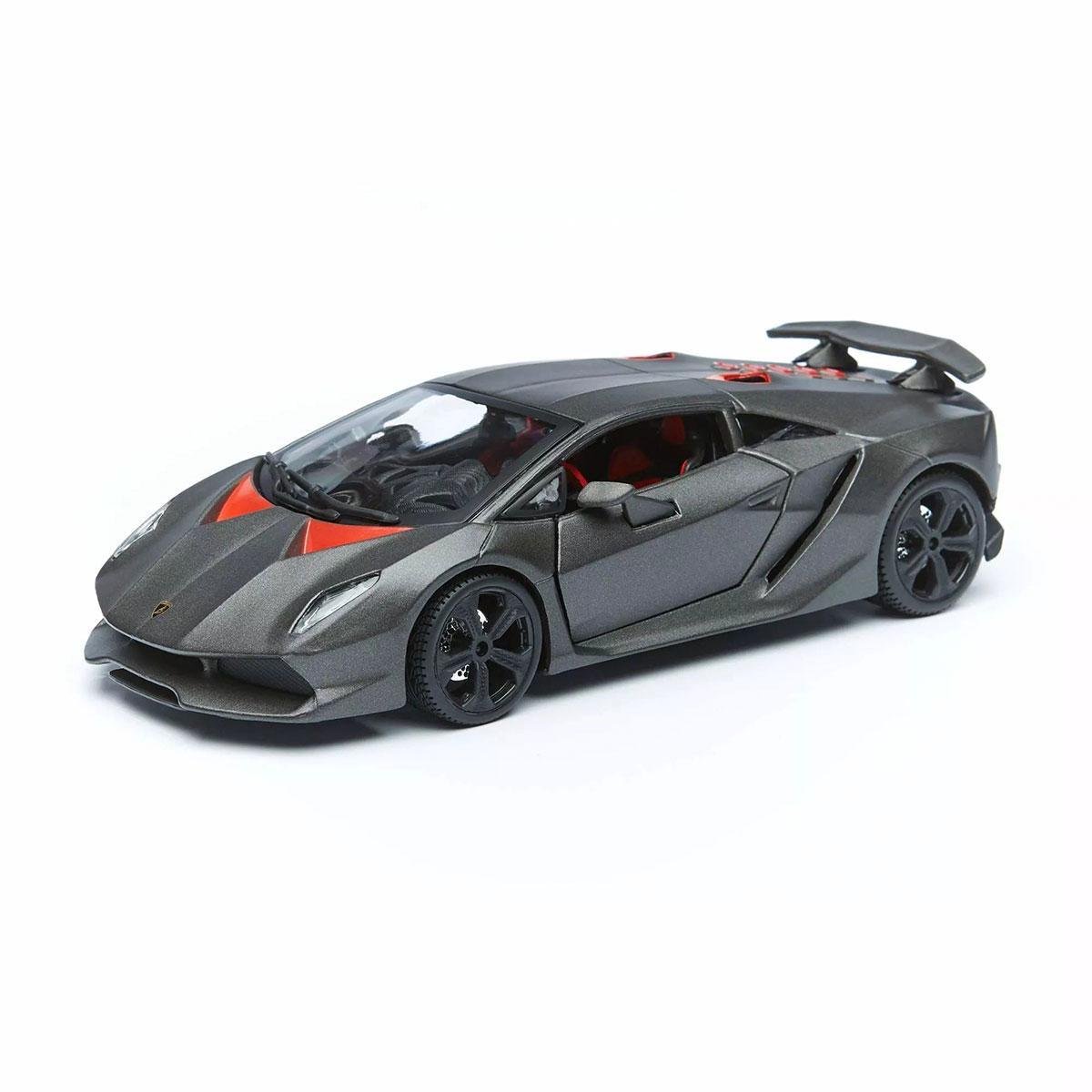 Автомодель игрушечная детская LAMBORGHINI SESTO ELEMENTO 1:24 Серый металлик