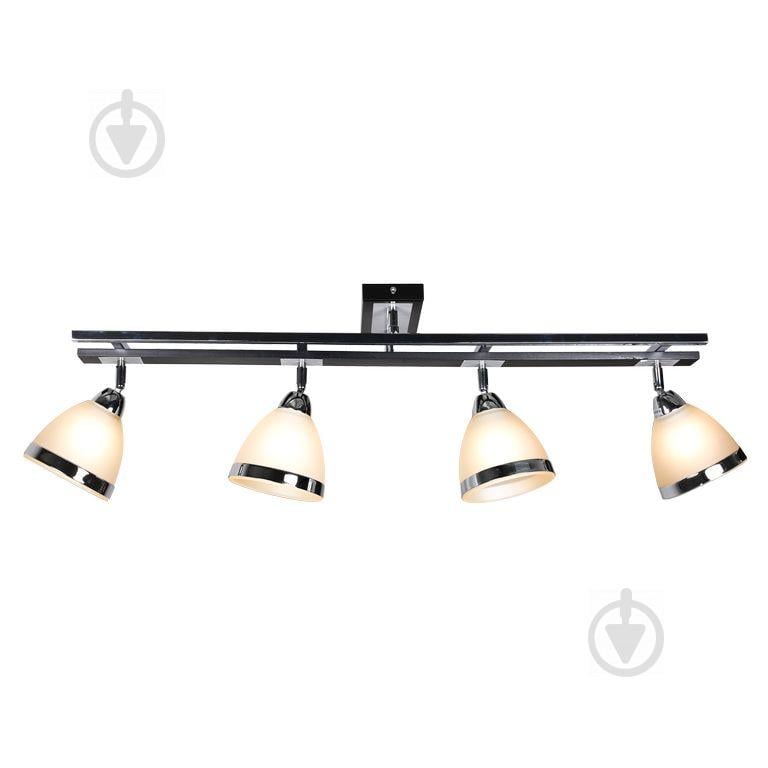 Люстра Подвесная Хай-Тек F+Light Md 2606-4C Bk+Cr+Wt Люстра Подвесная Хай-Тек F+Light Md 2606-4C Bk+Cr+Wt