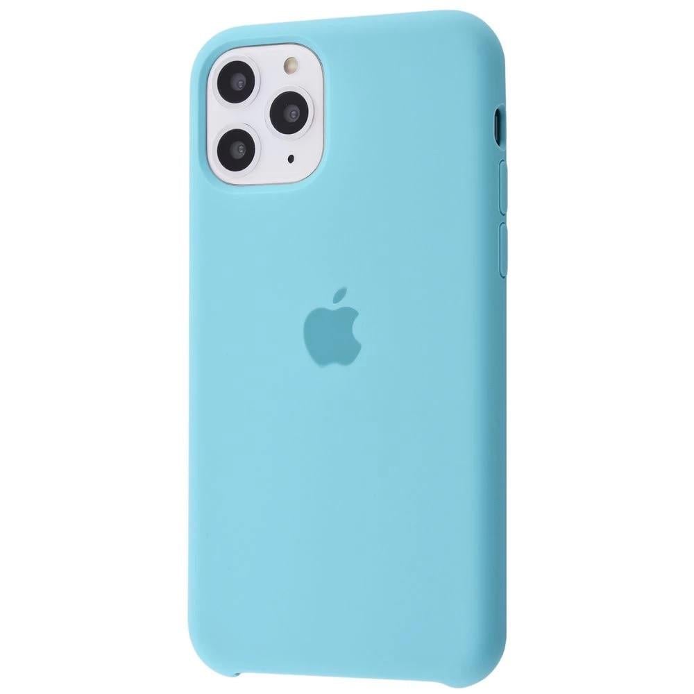 Силиконовый Чехол Накладка Silicone Case для iPhone 11 Pro Max Turqouise